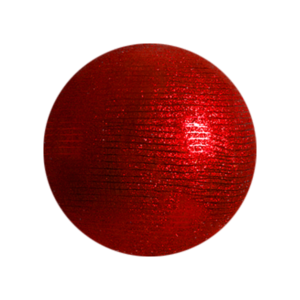 Esfera diamantina roja