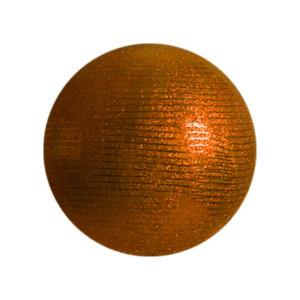 Esfera diamantina naranja
