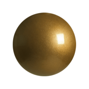 Esfera metalizada oro viejo